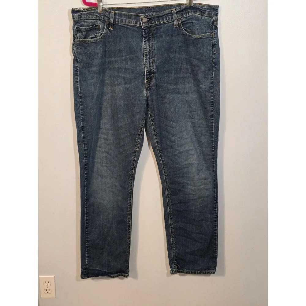 Levi's ‎ 541 Men's Blue Denim Jeans Tag Size 42x32 Measured 41x29.5